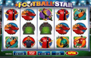 Shoot and Score with NEW Video Slot – Football Star Football Stars Video Slot