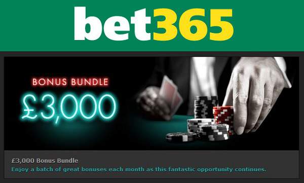 bet365 3000 bonus bundle promotion
